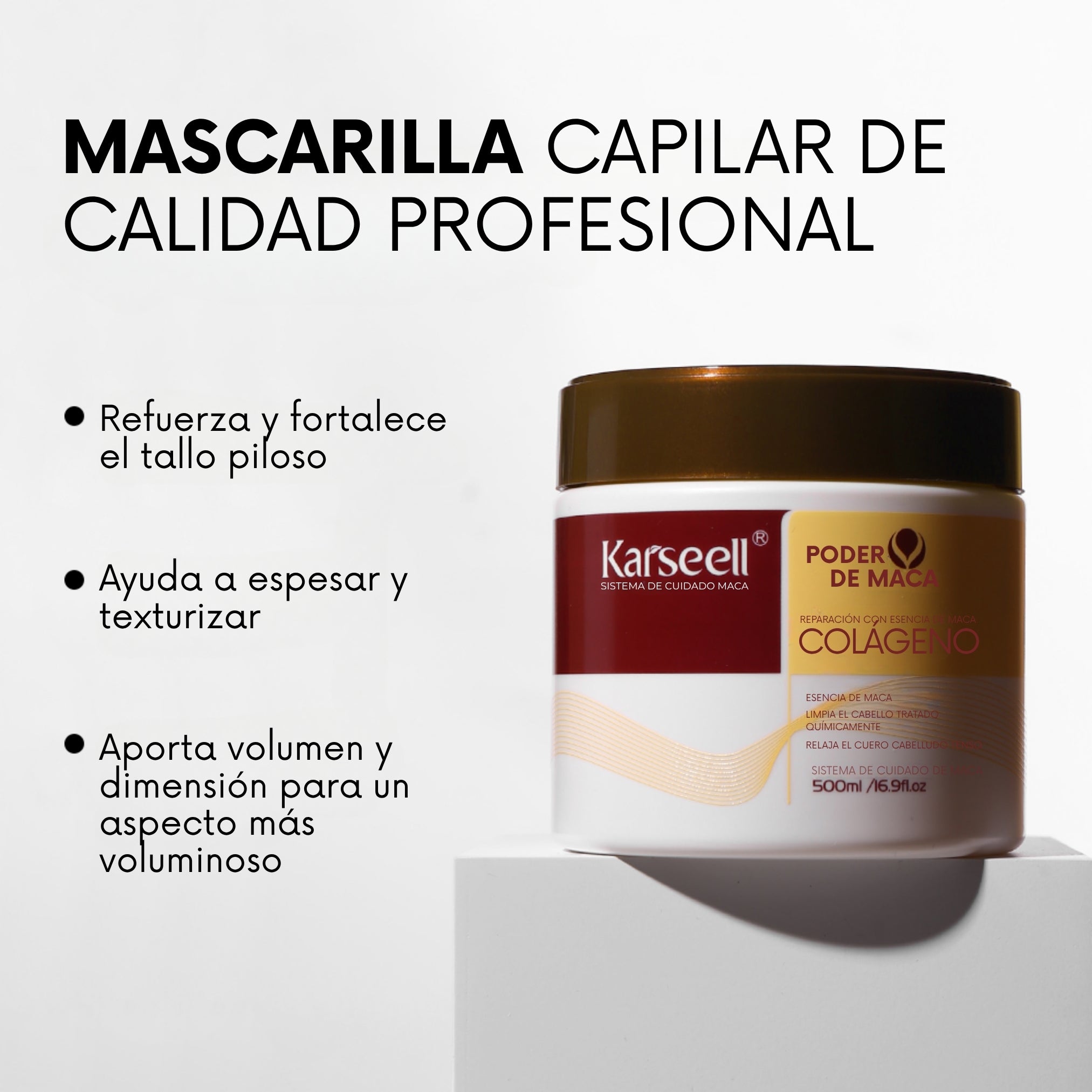 OFERTA 3x1 Mascarilla Capilar Reparación KARSELL 500ml