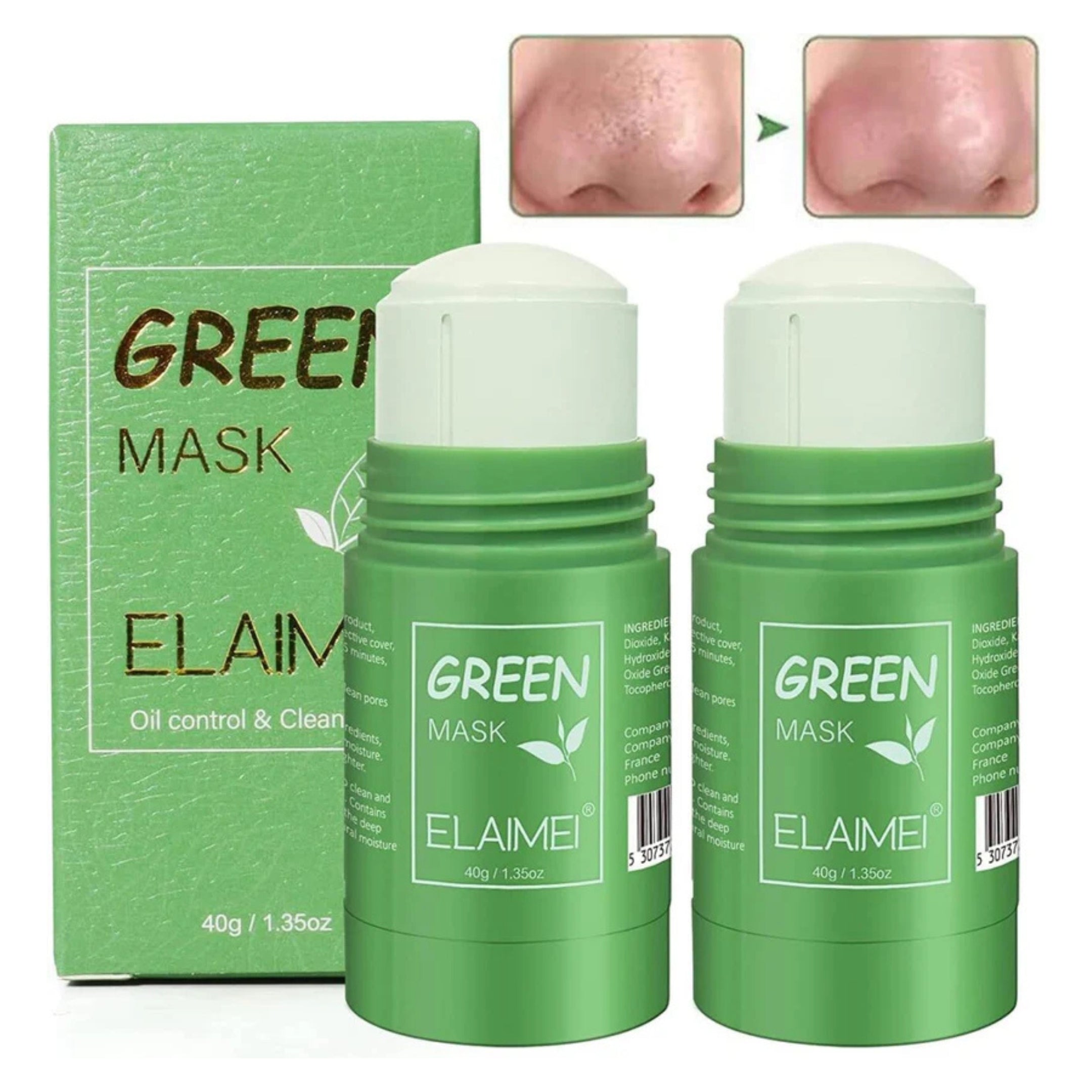 Mascarilla te Verde Para Puntos Negros OFERTA 2x1